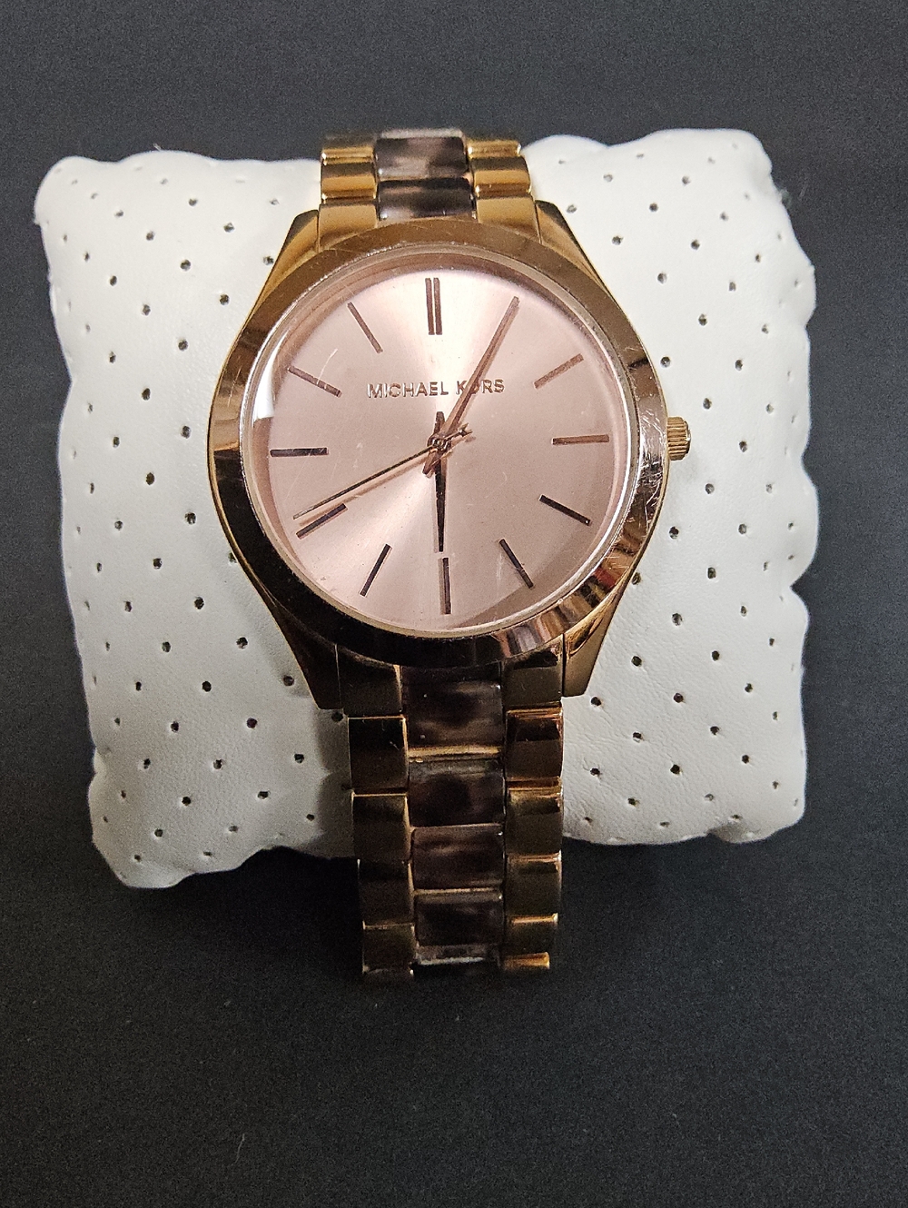 Michael Kors Womens Rose Gold-Tone Women's Bracelet Watch